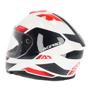 Шлем Acerbis KRAPON 22-06 White/Red глянцевый XL, фото 4