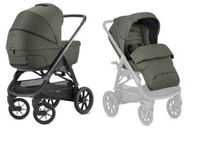 Коляска Inglesina Aptica XT System Duo 2 в 1 на шасси Aptica XT, Sequoia Green(2021), фото 1