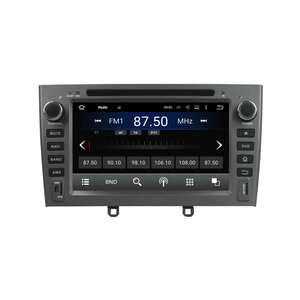 Штатная магнитола CARMEDIA KD-7604 DVD Peugeot 408 2012+, 308 2008-2014, RCZ 2010-2015 серый (поддержка бортового компьютера), фото 4