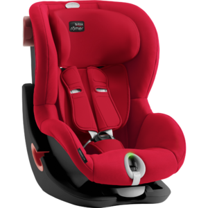 Автокресло Britax Romer KING II LS Black Series Fire Red, фото 3