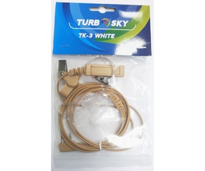 Гарнитура для рации Turbosky TK-3 White, фото 2