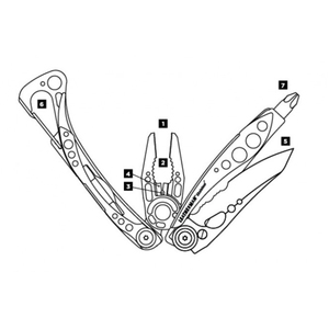 Мультитул Leatherman Skeletool Coyote 832207, фото 6