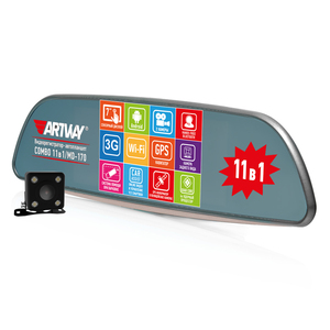 Видеорегистратор ARTWAY MD-170  ANDROID 11 в 1, фото 1