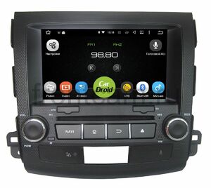 Штатная магнитола Roximo CarDroid RD-2606F для Mitsubishi Outlander XL (Android 10) DSP, фото 1