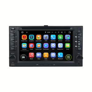 Штатная магнитола CARMEDIA KD-6227-P3-7 DVD Kia 188x102мм (по списку), фото 2