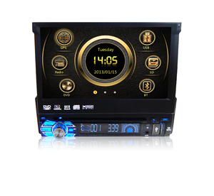 Штатная магнитола CARMEDIA QR-7123-T8 универсальная I din Android 7.1.2, фото 2