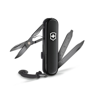 Нож-брелок Victorinox Classic Signature Lite, 58 мм, 7 функций, черный, фото 1