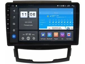 Головное устройство vomi ZX525R9-9863-LTE для SsangYong Actyon 2011-2013, фото 1