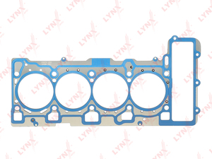 Прокладка ГБЦ LYNXauto SH-0284. Для: AUDI Ауди A4 4.2 05-08 / A5 4.2 07-12 / A6 4.2 06-11 / A8 4.2 06-12 / Q7(Ку7) 4.2 06-10 / R8 4.2 07-15, VW Фольксваген Touareg 4.2 06-18, фото 1