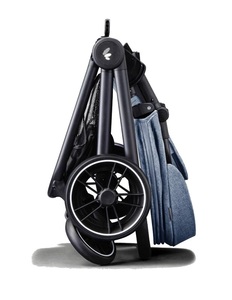 Коляска DAIICHI™ Allee Black/Milky Blue, фото 4