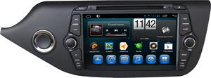 Штатная магнитола CARMEDIA QR-8039 DVD Kia Cee'd II 2012+ (рамка глянец), фото 1