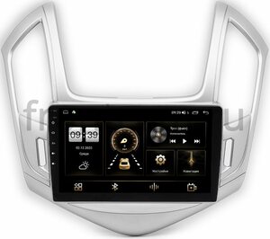 Штатная магнитола Chevrolet Cruze I 2012-2015 (серебро) LeTrun 4166-9-242 на Android 10 (4G-SIM, 3/32, DSP, QLed), фото 1