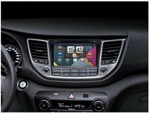 Штатная магнитола NaviPilot Droid4 8" для Hyundai Tucson (2016+), фото 2