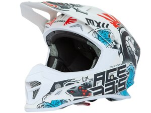 Шлем Acerbis PROFILE 4 White/Blue/Red XXL, фото 7