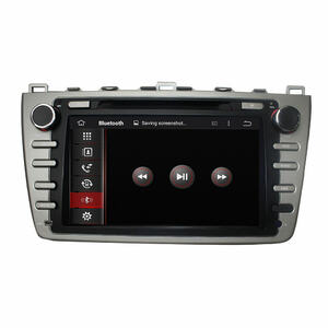 Штатная магнитола CARMEDIA KD-8001 серый DVD MAZDA 6 2007-2012, фото 4