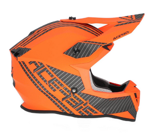 Шлем Acerbis LINEAR Black/Orange S, фото 2