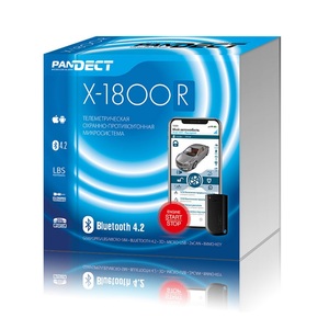 Автосигнализация Pandect X-1800 R 2CAN+IMMO-key, GSM+метка BT-760, фото 1