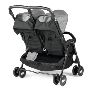 Коляска для двойни Peg-Perego Aria Shopper Twin Cinder, фото 2