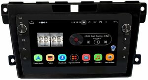 Штатная магнитола Mazda CX-7 I 2006-2012 LeTrun BPX609-9073 на Android 10 (4/64, DSP, IPS, с голосовым ассистентом, с крутилками), фото 1