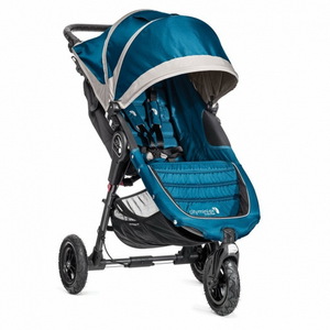 Коляска Baby Jogger City Mini GT Teal + Бампер BELLY BAR Mounting Brackets, фото 1