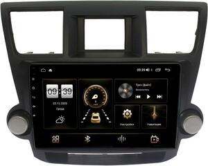 Штатная магнитола Toyota Highlander (U40) декоративные крутилки 2007-2013 LeTrun 4165-10-1167 на Android 10 (4G-SIM, 3/32, DSP, QLed), фото 1