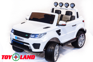 Детский автомобиль Toyland Range Rover XMX 601 4х4 10A Белый, фото 1