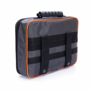 Сумка рыболовная СЛЕДОПЫТ Module Case, 30х22х10 см, цв. серый + 2 коробки Luno, фото 3