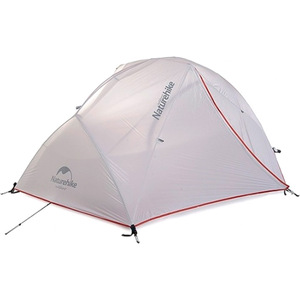 Палатка Naturehike Star-river 2 NH17T012-T двухместная сверхлегкая с ковриком, серо-черная, фото 1