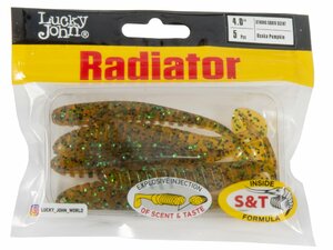 Виброхвосты съедоб. искусст. LJ Pro Series RADIATOR 4.0in (10.00)/PA19 5шт., фото 4
