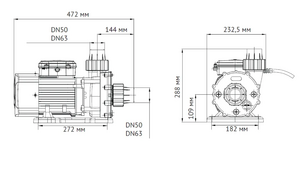 Насос для бассейна UNIPUMP JET POOL STP 2000T, фото 2