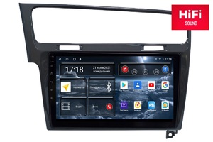 Автомагнитола RedPower 75006G Hi-Fi для Volkswagen Golf 7-поколение Mk7 (08.2012-12.2019) серый глянец, фото 1