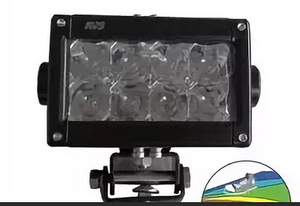 Светодиодные фары OFF-Road AVS Light SL-1610A (24Вт)  + провода, фото 2