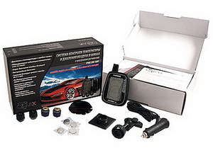 Система контроля давления и температуры в шинах Carax TPMS CRX-1002 (внешние датчики), фото 4