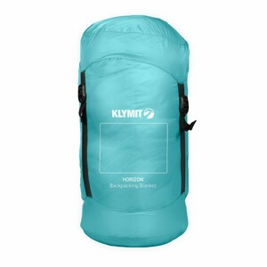 Кемпинговое одеяло KLYMIT Horizon Backpacking Blanket голубое, фото 4