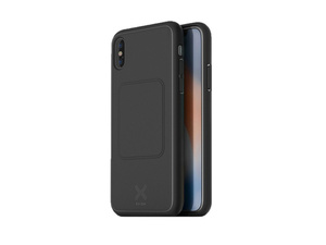 Магнитный чехол для беспроводной зарядки XVIDA Charging Case для iPhone X, черный, фото 4