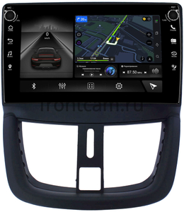 Штатная магнитола LeTrun 7803-9203 для Peugeot 207 I 2006-2015 на Android 10 (4G-SIM, 4/64, DSP, IPS) c крутилками c оптическим выходом, фото 1