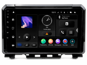 Suzuki Jimny 19+ (Incar TMX-1701-6 Maximum) Android 10 / 1280X720 / громкая связь / Wi-Fi / DSP / оперативная память 6 Gb / внутренняя 128 Gb / 9 дюймов, фото 1