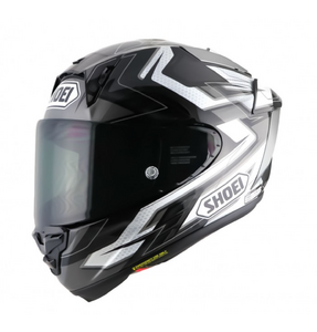 Мотошлем X-Spirit PRO ESCALATE SHOEI (черно-серо-белый глянцевый, TC-5, L), фото 2