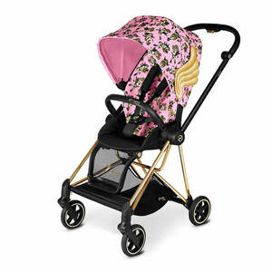 Коляска с прогулочным блоком и рамой Cybex MIOS FE JS Cherubs Pink, фото 1