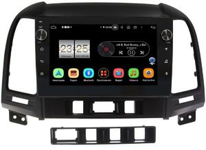 Штатная магнитола Hyundai Santa Fe II 2005-2012 LeTrun BPX409-9052 на Android 10 (4/32, DSP, IPS, с голосовым ассистентом, с крутилками), фото 1