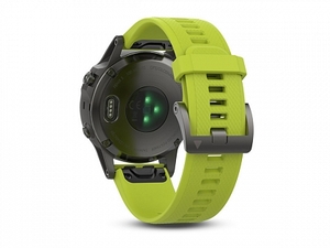 Garmin Fenix 5 серые с желтым ремешком, фото 6