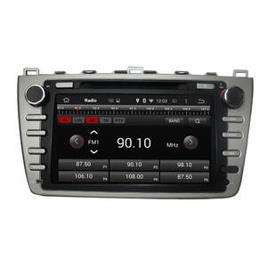 Штатная магнитола CARMEDIA KD-8001 серый DVD MAZDA 6 2007-2012, фото 9
