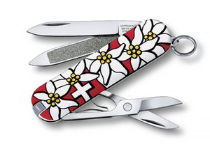 Нож-брелок Victorinox Classic, 58 мм, 7 функций, "Edelweiss", фото 2