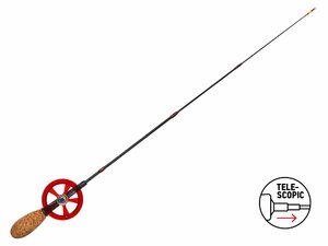Удочка телескопическая зимняя Lucky John C-TECH JIG LIGHT 3 секции 55см, фото 2