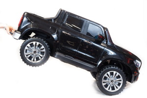 Детский автомобиль Toyland Mercedes Benz X-Class XMX 606 Черный, фото 7