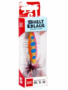 Блесна вращ. Lucky John SHELT BLADE 4 15,0г 015 в блистере, фото 4