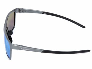 Очки поляризационные Gamakatsu G-Glasses Alu GREY ICE BLUE MIRROR, фото 3