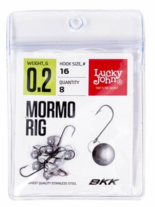 Мормышки одноухие свинцовые LJ MORMO RIG 0.2г 8шт., фото 2