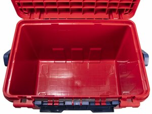 Ящик рыболовный Meiho BUCKET MOUTH BM-9000 Red 540x340x350, фото 6