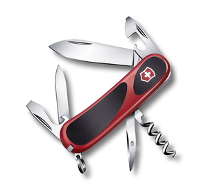 Нож Victorinox EvoGrip 10, 85 мм, 13 функций, красный с чёрным, фото 1